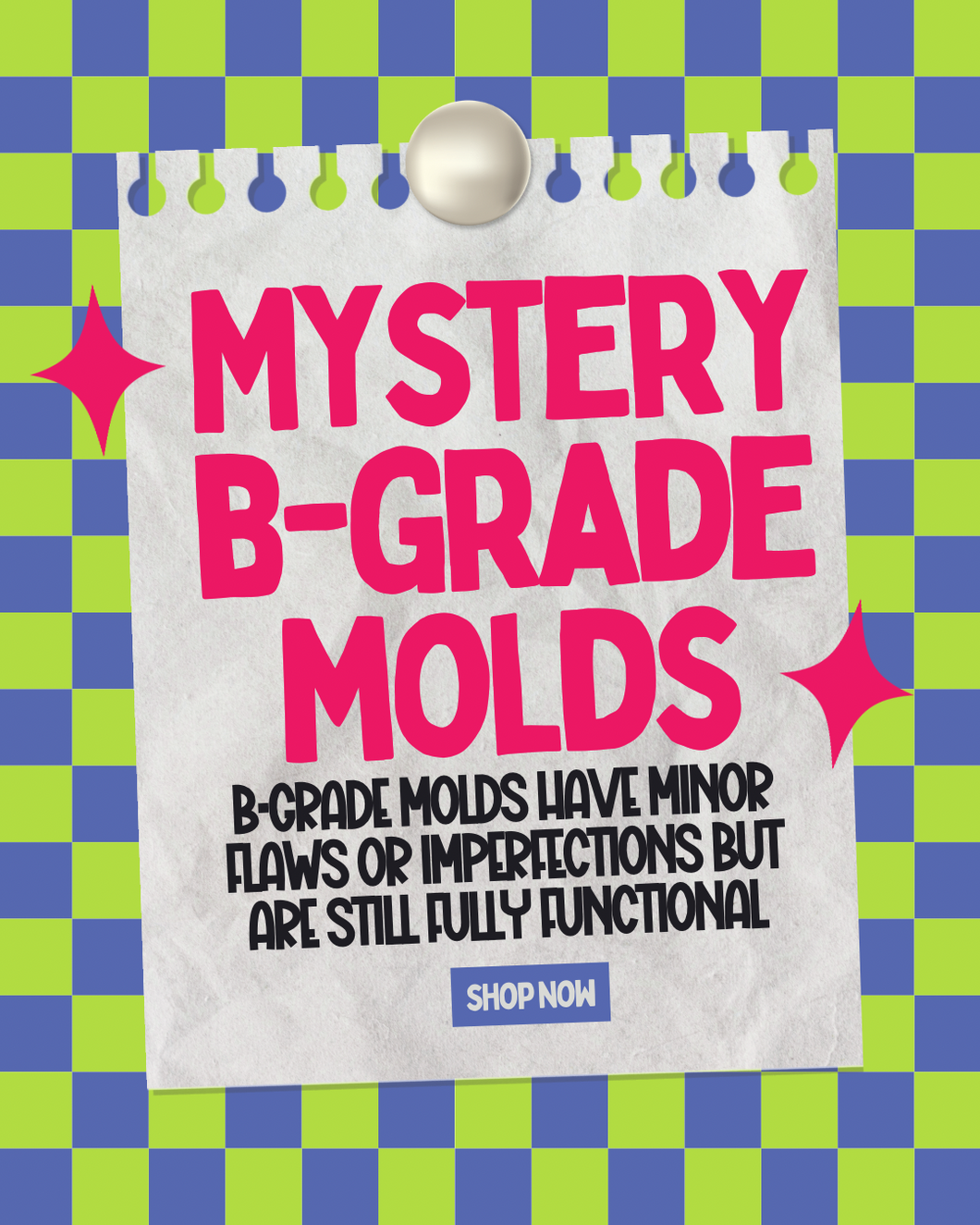 Mystery B-Grade Silicone Molds