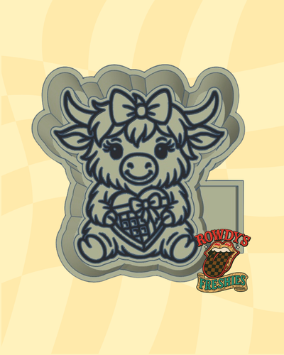 Valentine’s Cow STL