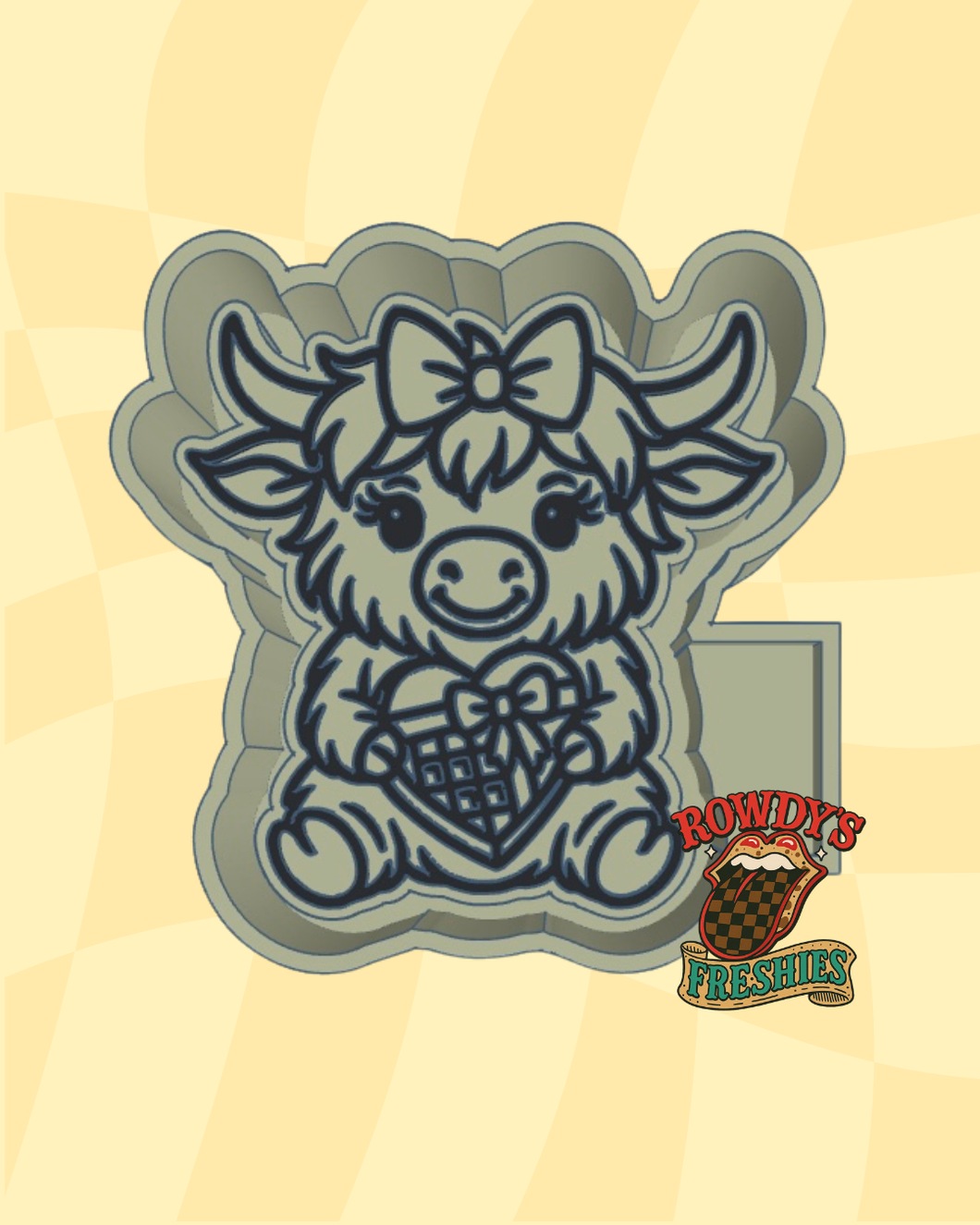 Valentine’s Cow STL