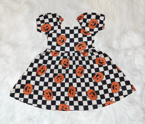 Checkered Halloween Dress