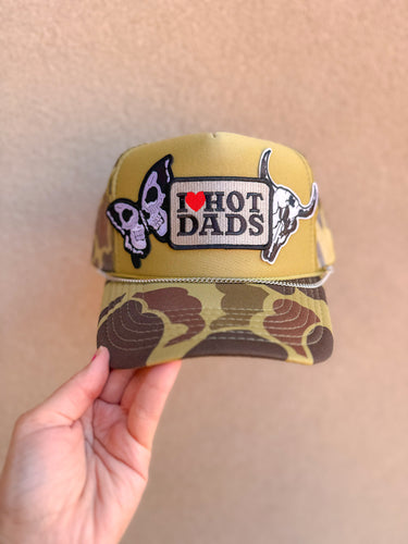 I Love Hot Dads Trucker Hat