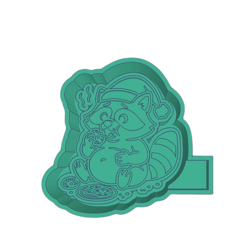 Raccoon Eating Cookies Freshie STL