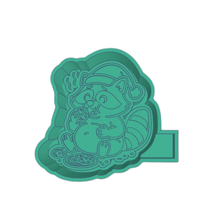 Raccoon Eating Cookies Freshie STL