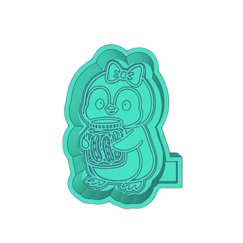 Penguin With Pickles Freshie STL