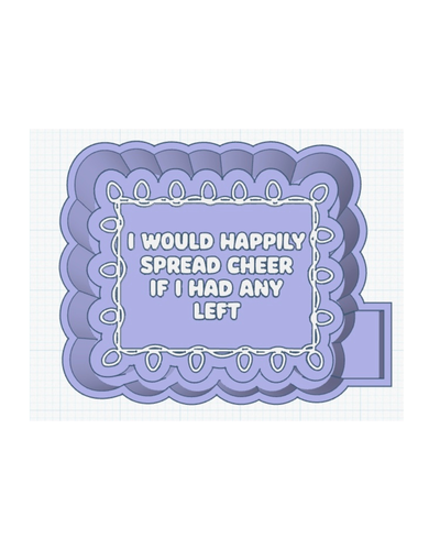 Spread Cheer Freshie STL