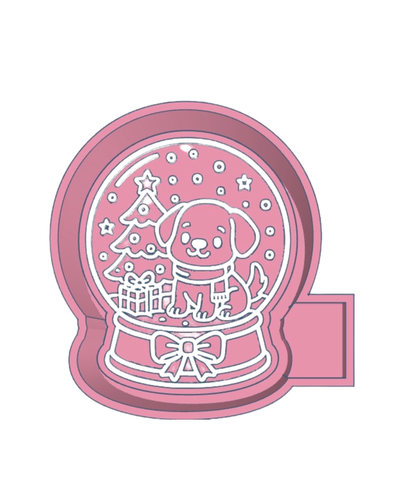 Puppy Snow Globe Freshie STL